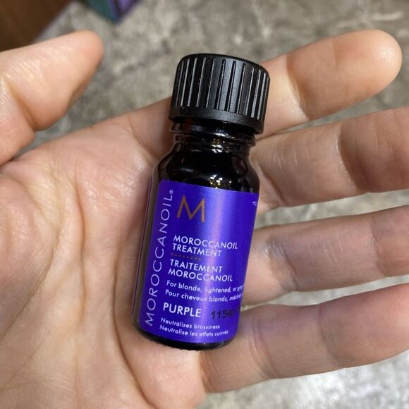 Moroccanoil The Original Moroccan Oil Treatment .34oz Travel Size Purple Formula - Picture 2 of 4